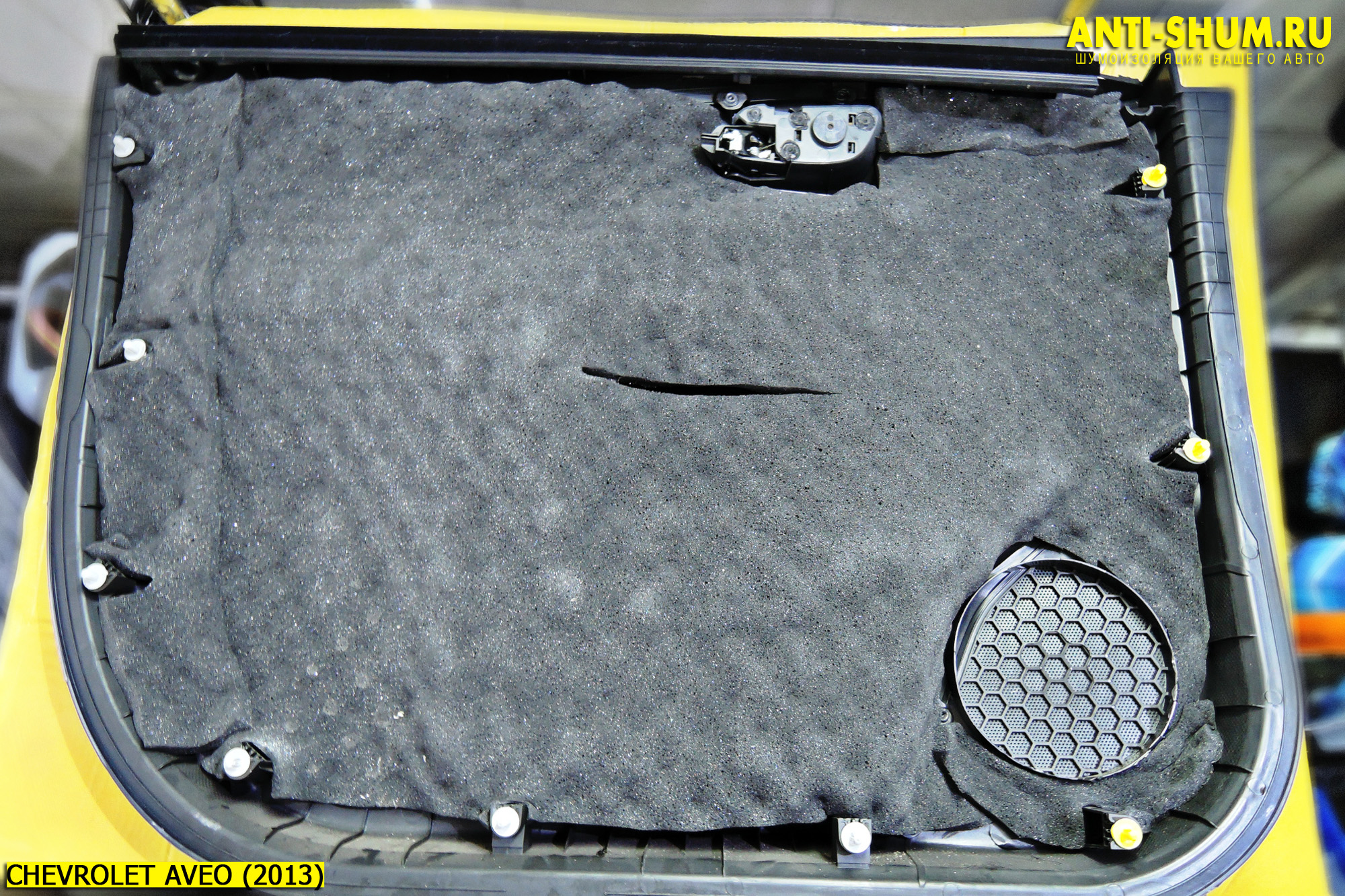 Шумоизоляция автомобиля Chevrolet Aveo в Москве |